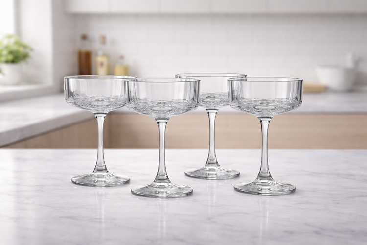 Glass Cup 4pc 380mL DSJ0438