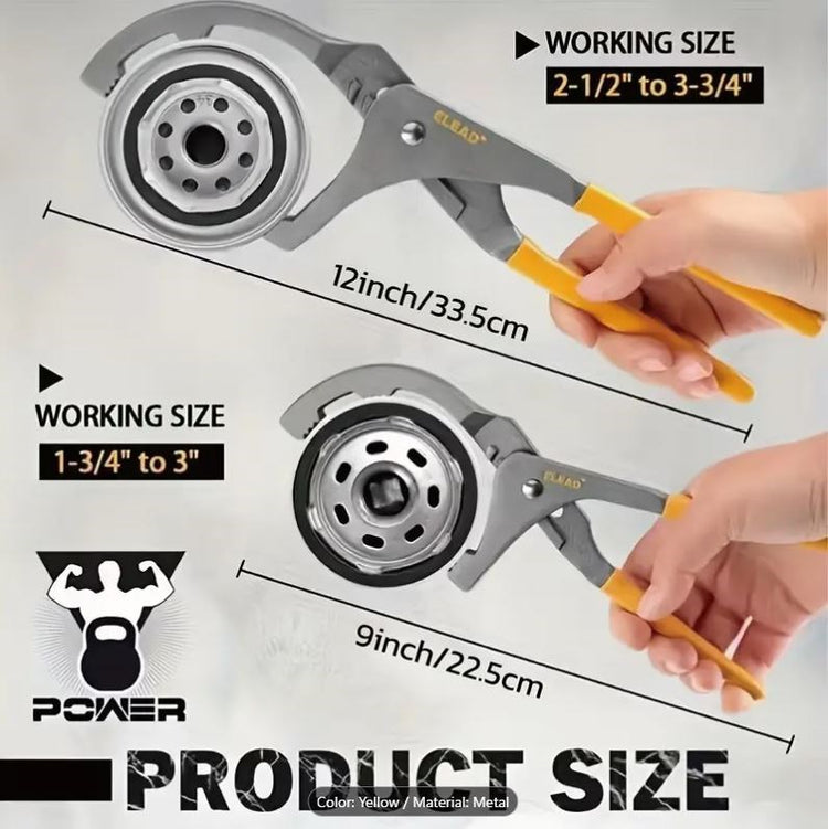 9pc Oil Filter Wrench Set ED70016