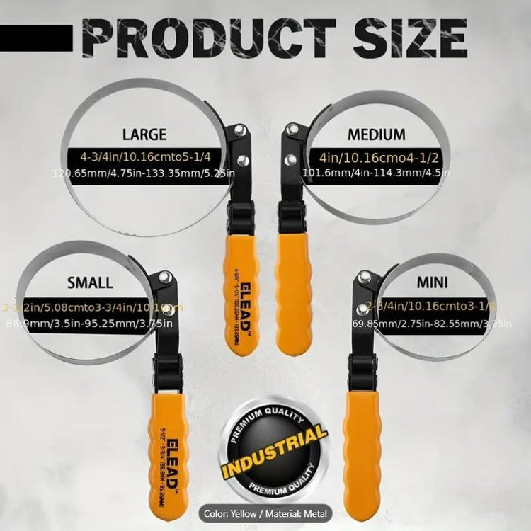 9pc Oil Filter Wrench Set ED70016