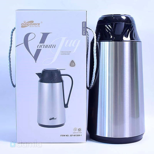 Thermos Flask Glass Vacuum 1.3L EF-W130S-1