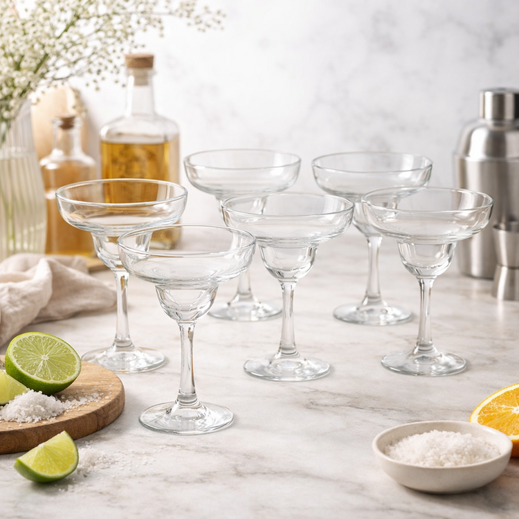 Glass Cup 6pc 240mL EJ1529