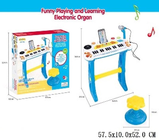 Musical Piano with Stand for Kids