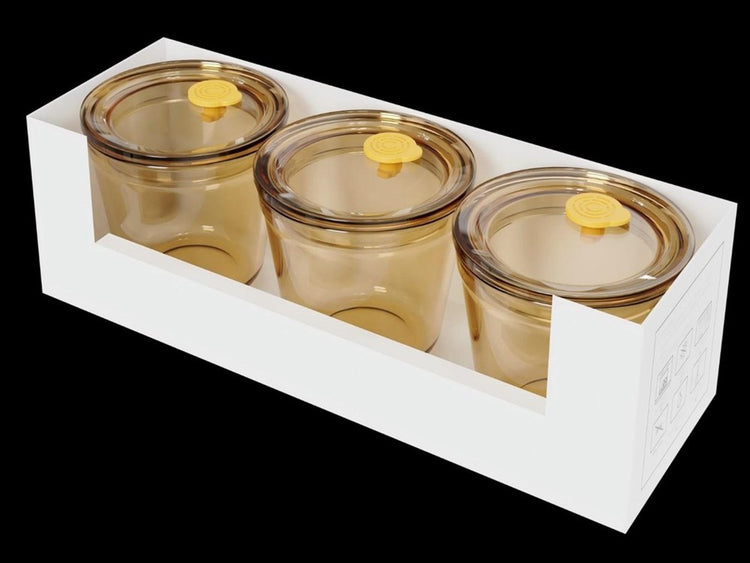 Gold Containers 240mL 3pc FG-38357
