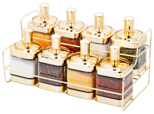 Spice Rack Condiment 8pc FS-08J
