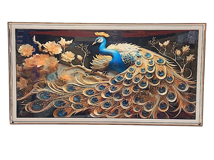 Peacock Decor Wall Frame FY1-537