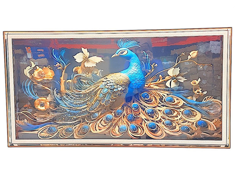 Peacock Decor Wall Frame FY1-537