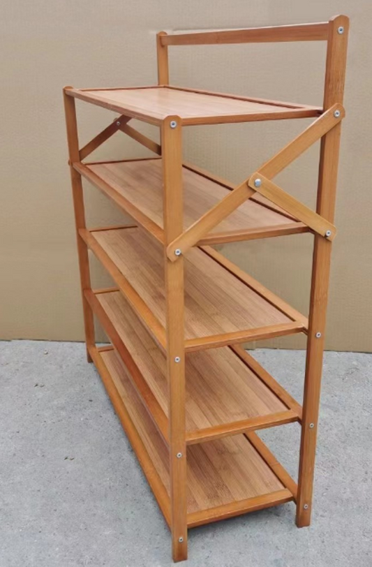 5 Tier Foldable Shoe Rack