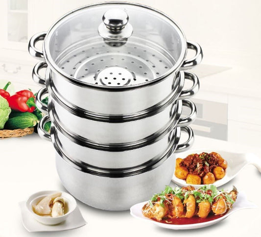3 Layer 28cm Food Steamer YS19022-91