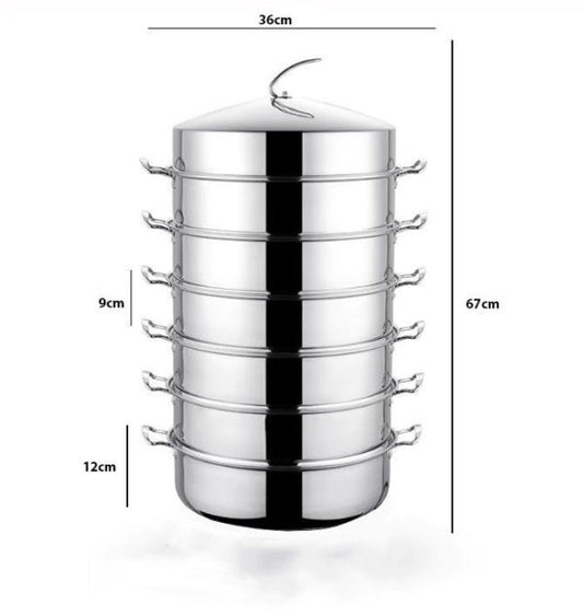 5 Layer 36cm Food Steamer YS24125-47