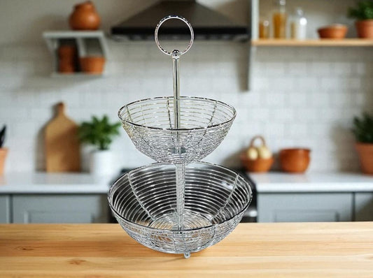 Fruit Basket 2 Tier YM1138