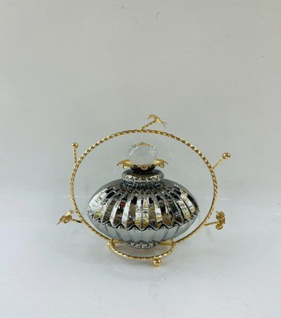 Fruit Stand Glass Gold AAA-9