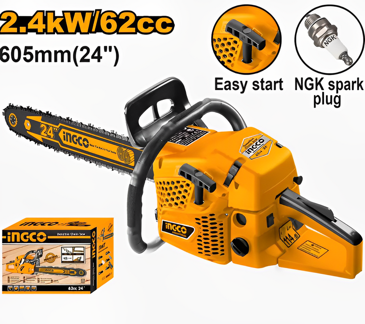 Gasoline Chain Saw 24" 62cc GCS5602411