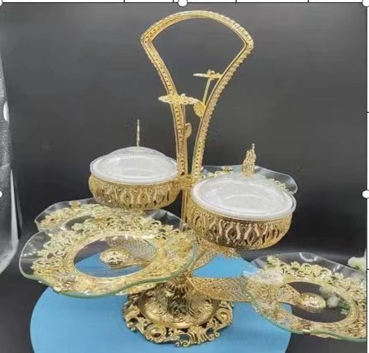 Silver Dessert Stand GP004