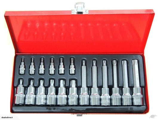 Socket Torx 18pc 1/2" 25557B