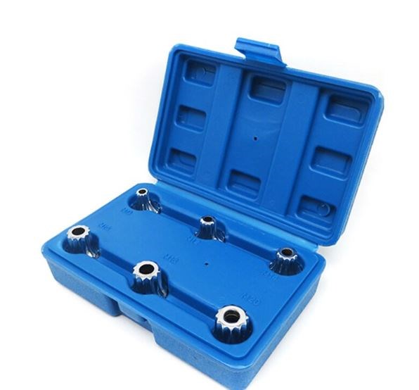 Triple Square Spline 6pc 1/2"