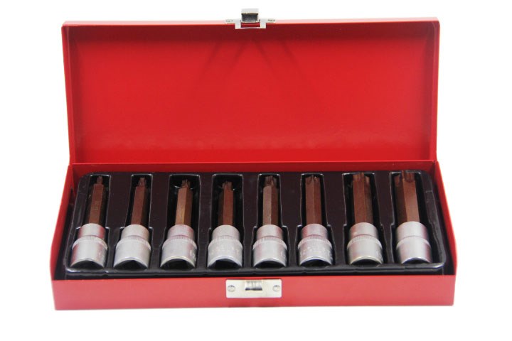 8pc Torx Socket Set 1/2''