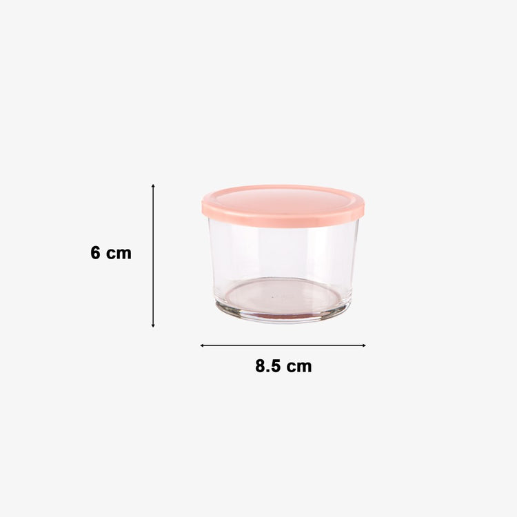 Glass Container 190 Ml with lid 196600