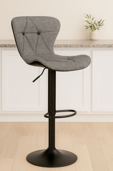 Bar Stool Black & Gray UT-C866