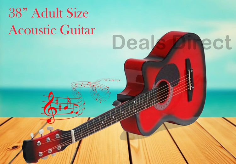 Guitar 38" Red