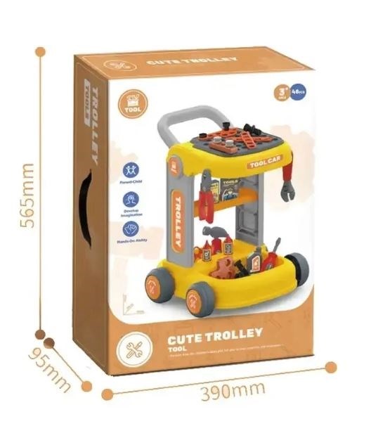 Tool Cart Trolley 46pc 2405-25-30