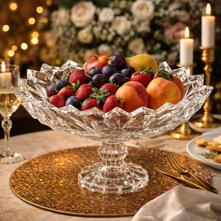 Glass Fruit Stand HD001