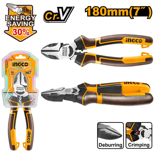 High Leverage Diagonal Cutting Pliers 7" 180mm HHLDCP28180