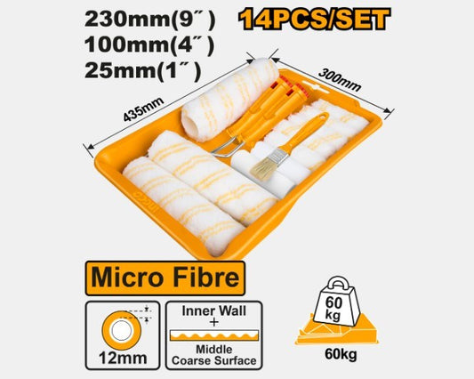 Cylinder Painting Brush 14-in-1 Set HKTCB862302