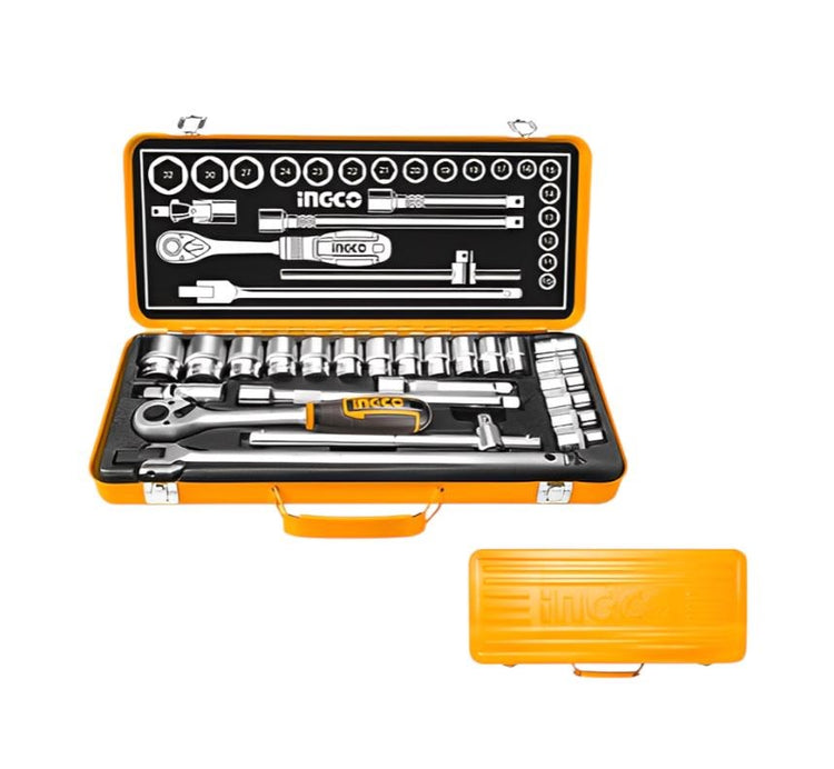 Socket Set 24 Pcs 1/2″ INGCO