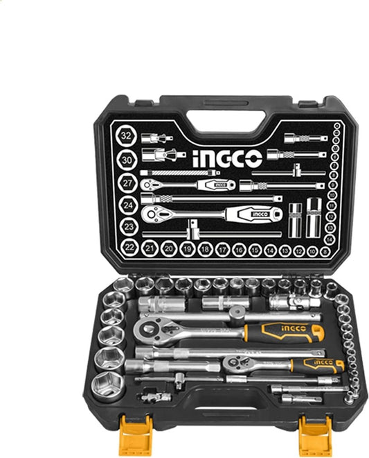 Socket Set 44pc 1/4 + 1/2'' HKTS42441