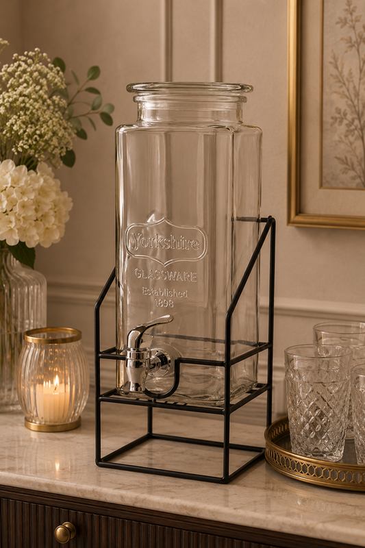 Glass Drink Dispenser HM-20511-1