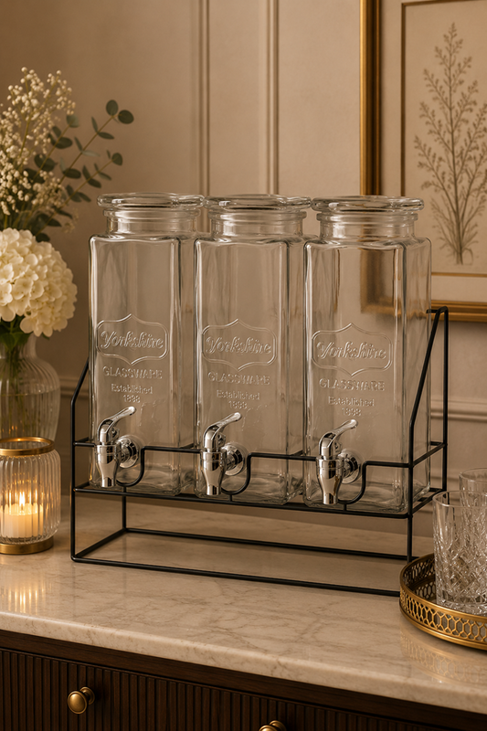 Glass Drink Dispenser HM-20511-3