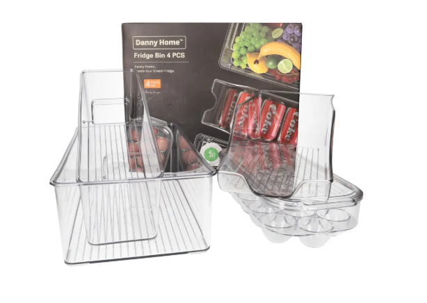 Fridge Storage Bins 4pc HO-013