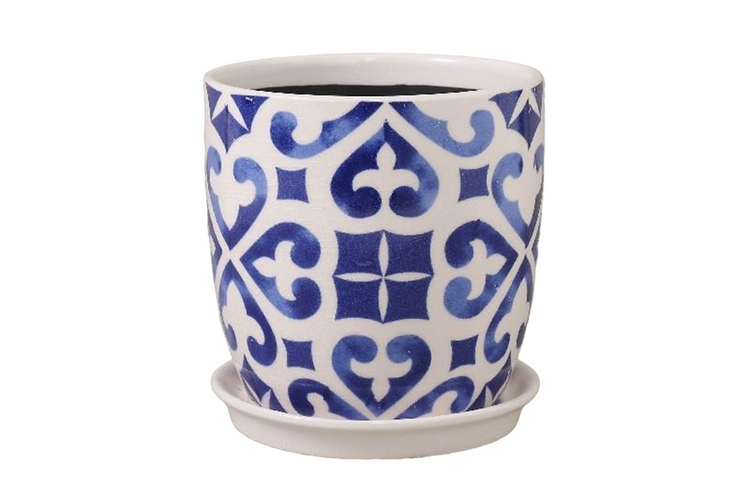 Flowerpot Blue