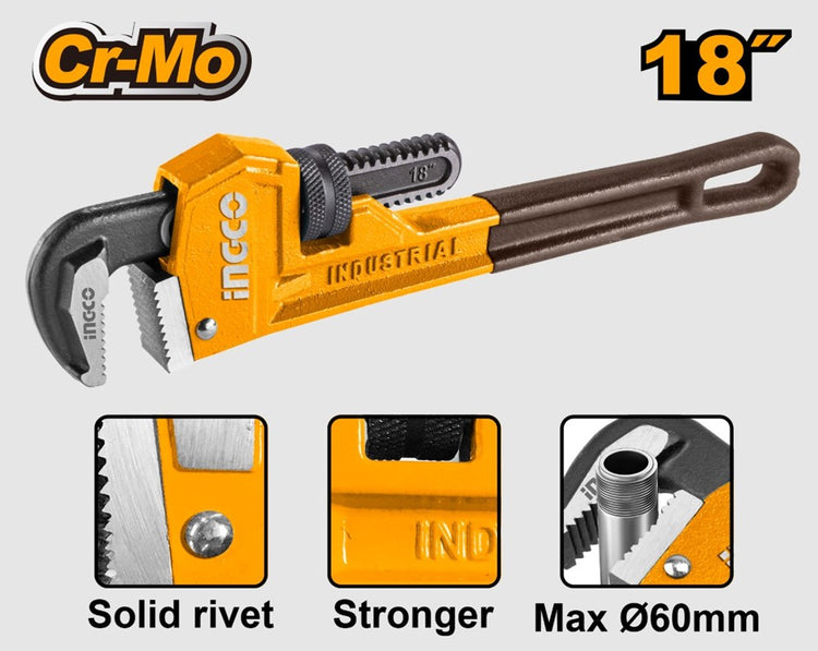 Pipe Wrench 18"/450mm HPW0818