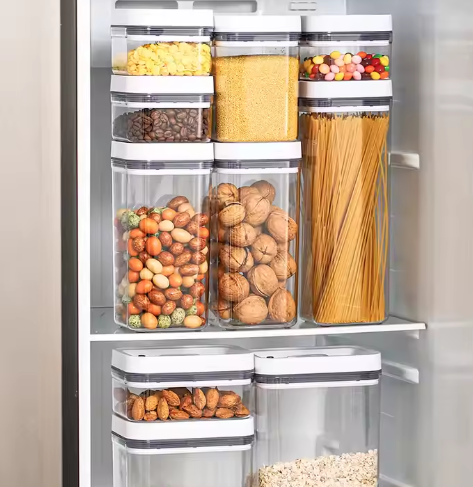 Square Food Container Set 4pc HS211019