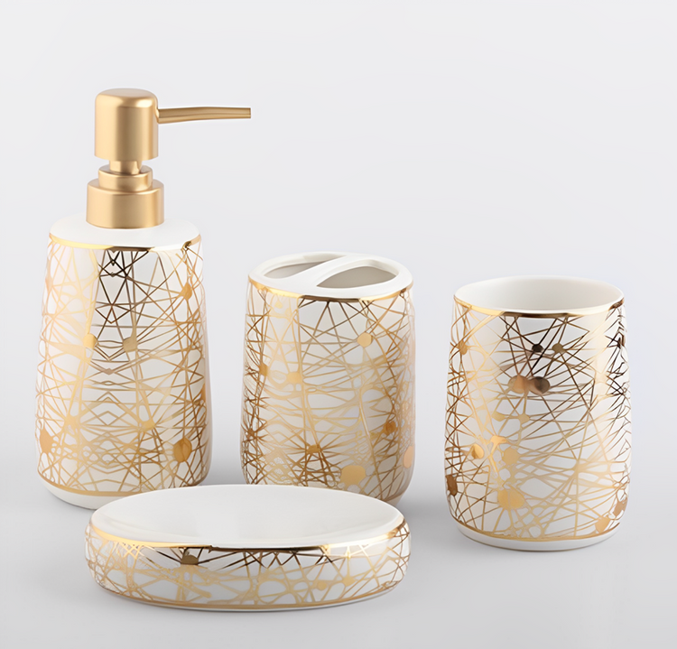 Bathroom Accessories 4pc HT8115