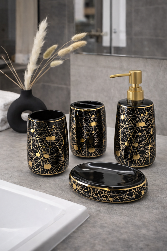 Bathroom Accessories 4pc HT8208