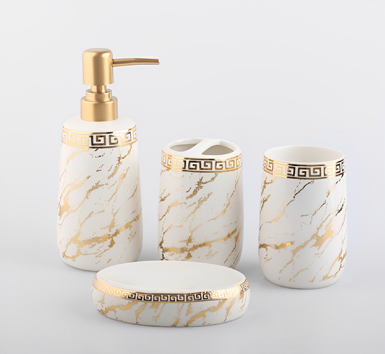 Bathroom Accessories 4pc HT8217