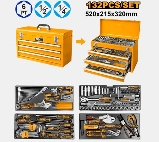 Tool Chest Box 132pc HTCS221321