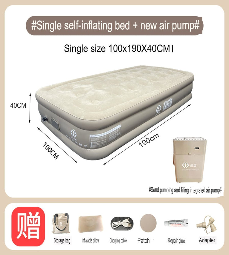 Inflatable Air Mattress with Pump HYL00