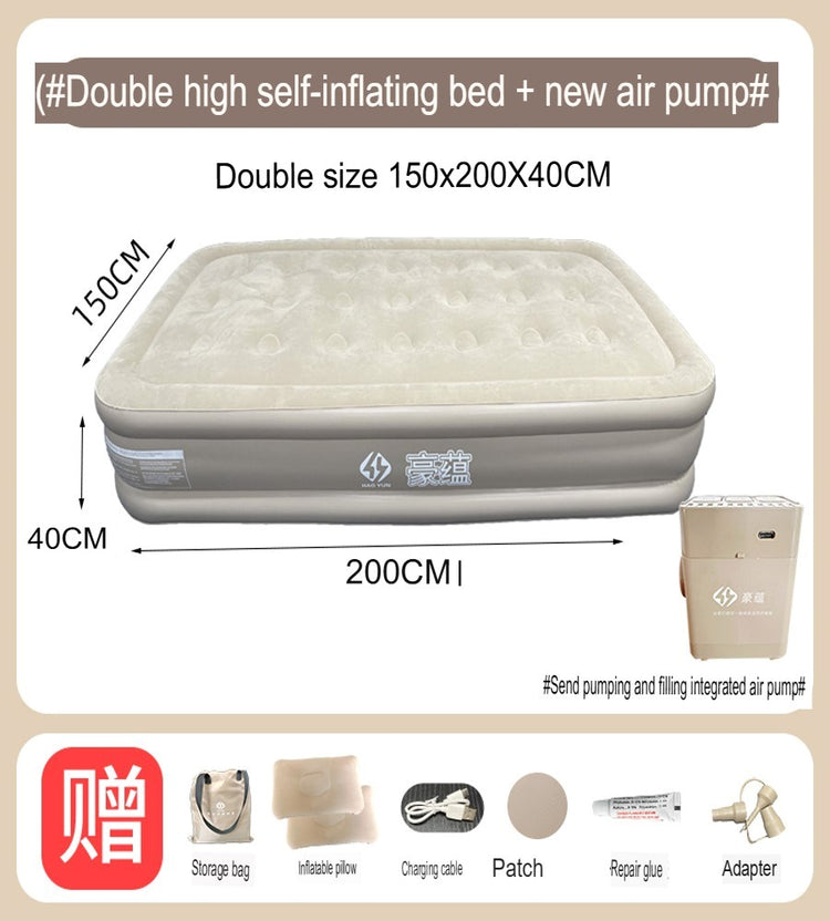 Inflatable Air Mattress with Pump HYL00