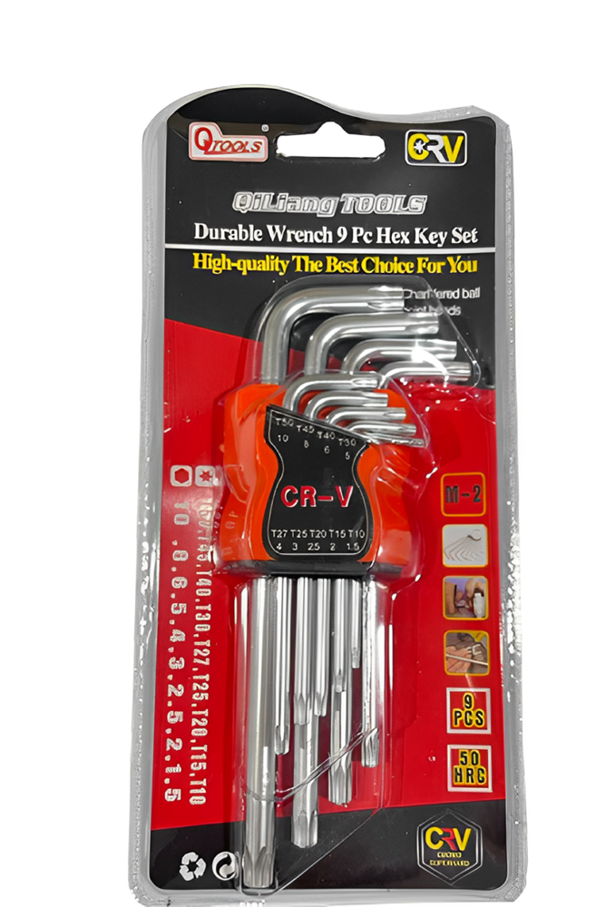 Hex Key 9pc