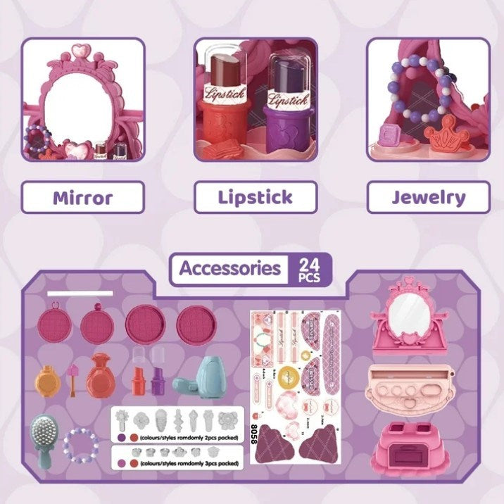 Mini Lovely Charming Dresser 24Pcs I1550337
