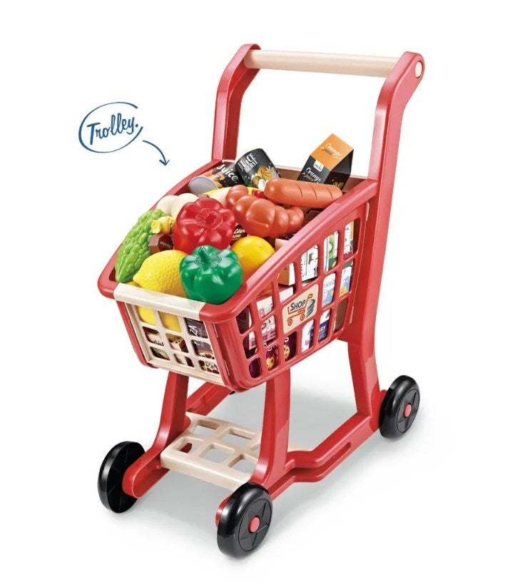 Kids Shopping Cart 41pc I1557565
