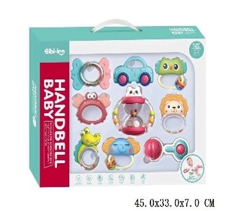 Kids Rattle Toys 9pc 2404-25-117