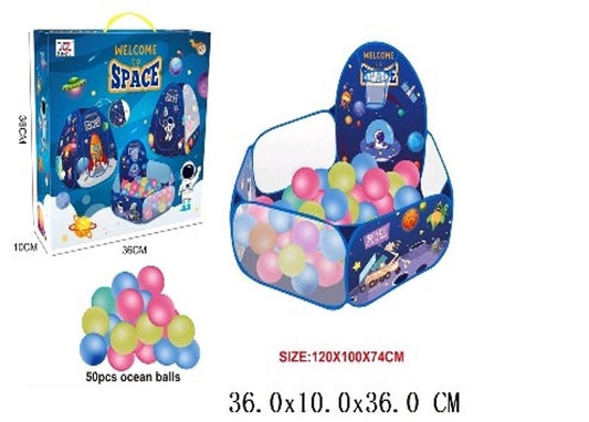 Children's Ball Pool with Hoop