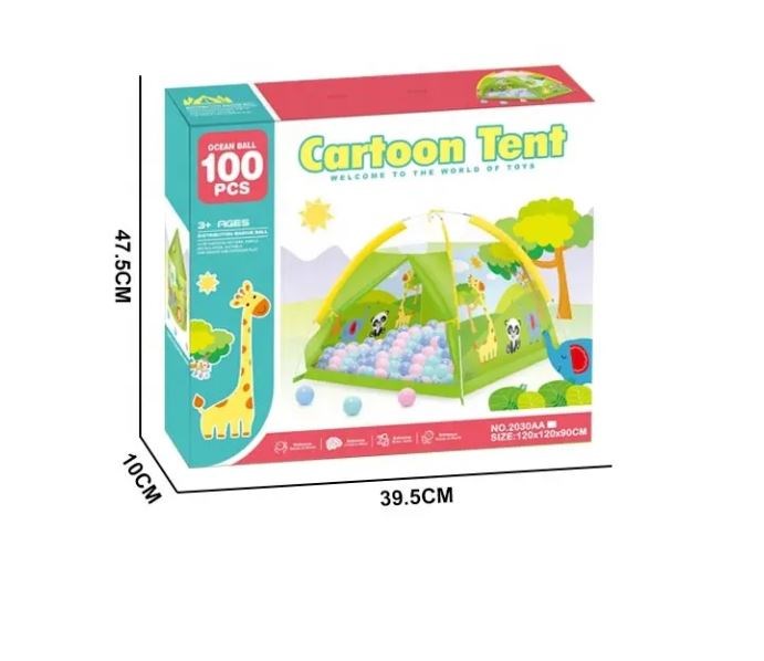 Animal Play Tent with 100pcs balls I1785210