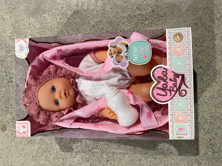 Baby Doll with Cradle