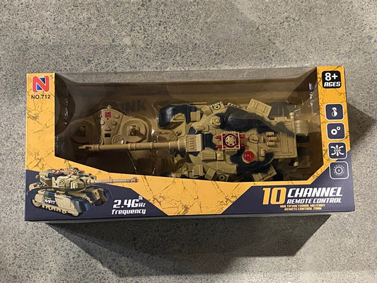 Remote Control Toy Military Tank