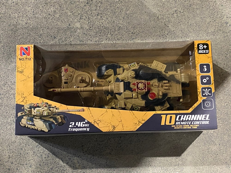 Remote Control Toy Military Tank